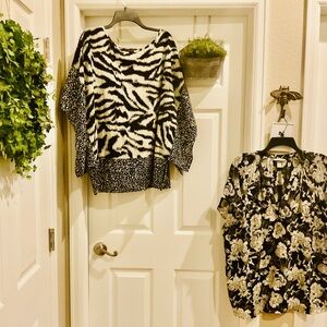 2-pc XXL Dress Blouses